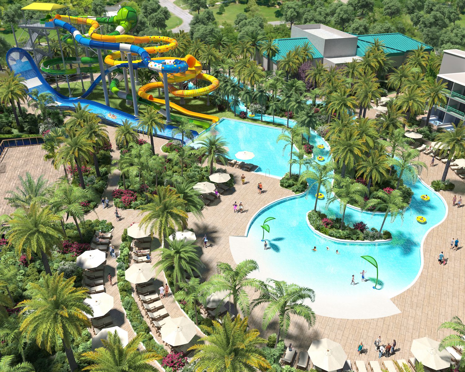 River Falls Water Park opens at Orlando World Center Marriott