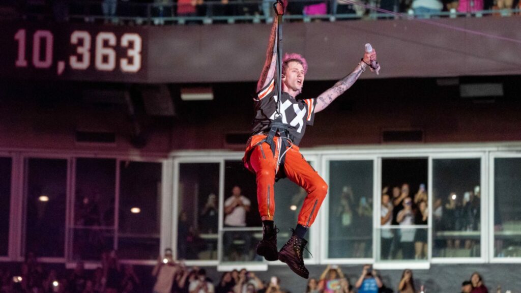 50000 fans Celebrate Machine Gun Kelly on 'MGK Day' in Ohio