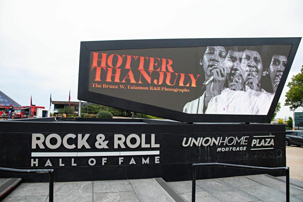 The Rock & Roll Hall of Fame Shows Works by Bruce W. Talamon
