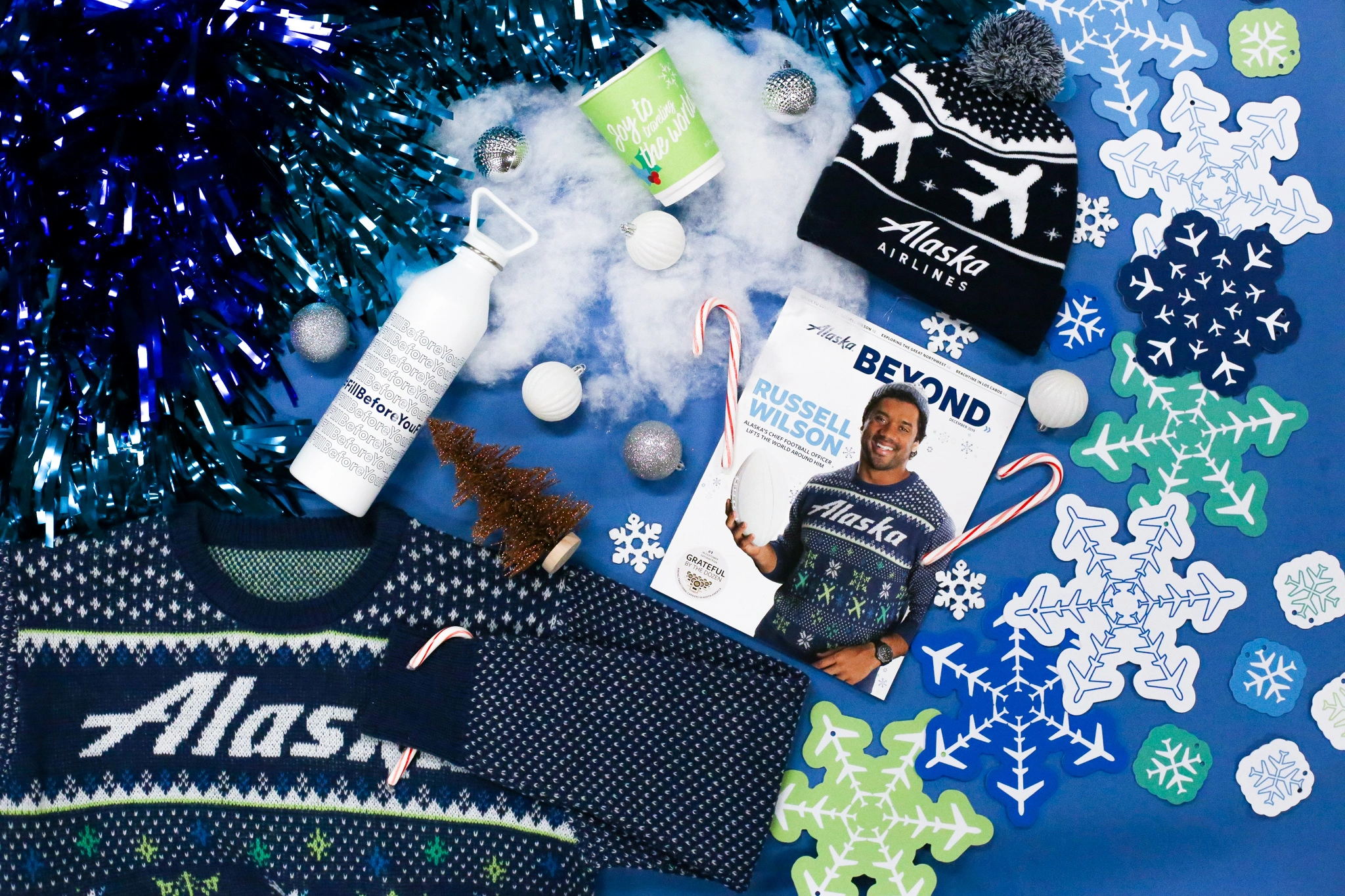 Alaska airlines ugly sweater best sale