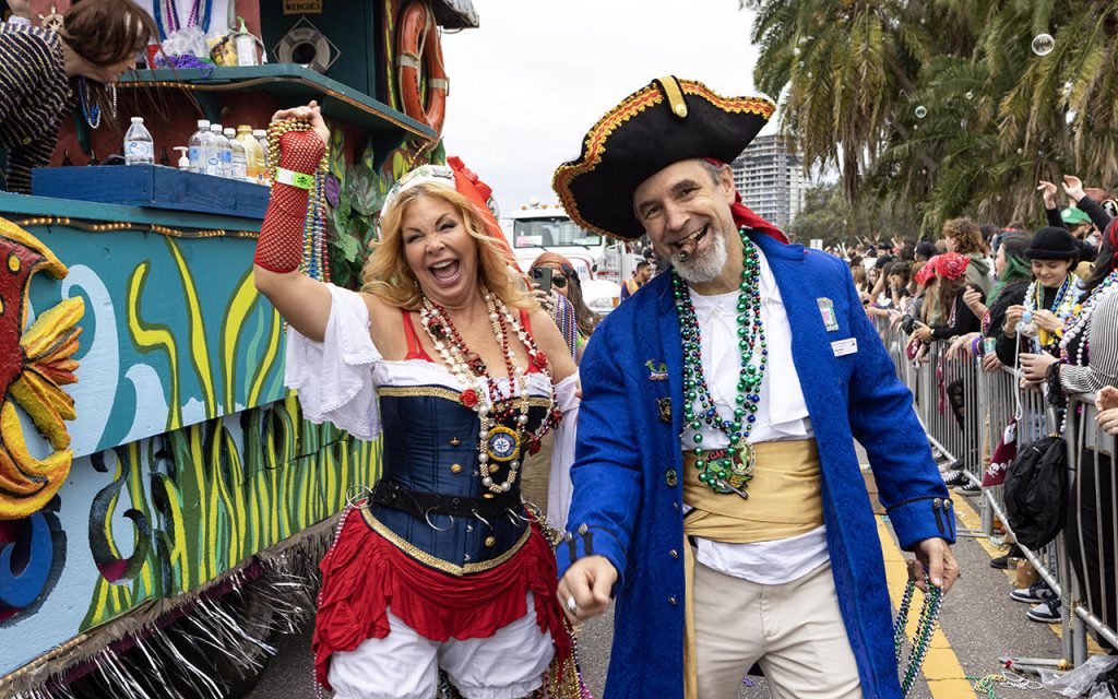 Pirates Invade Tampa During Gasparilla Festival