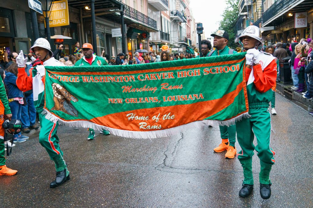 Krewe of Cork Parades In New Orleans