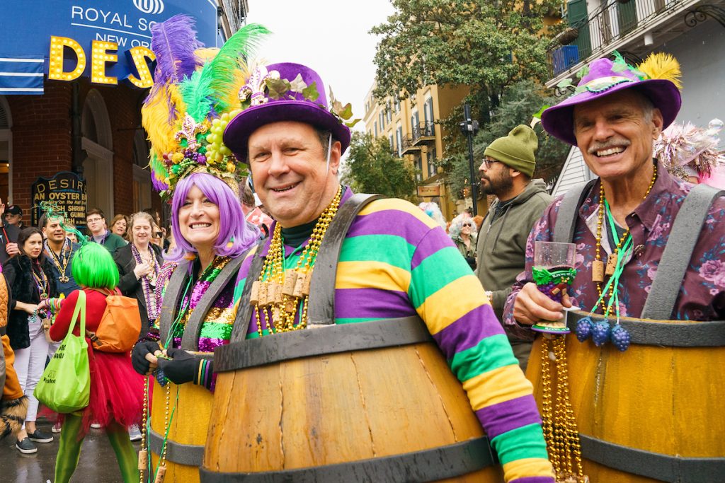 Krewe of Cork Parades In New Orleans