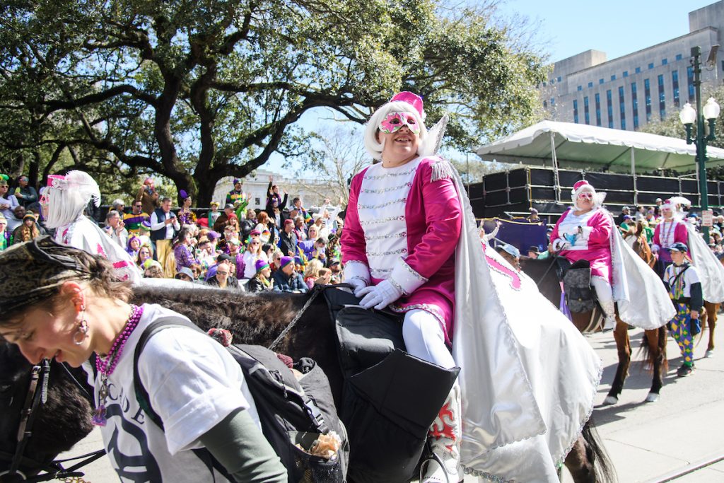 Photos: Krewe of Iris Soars To New Heights At Mardi Gras