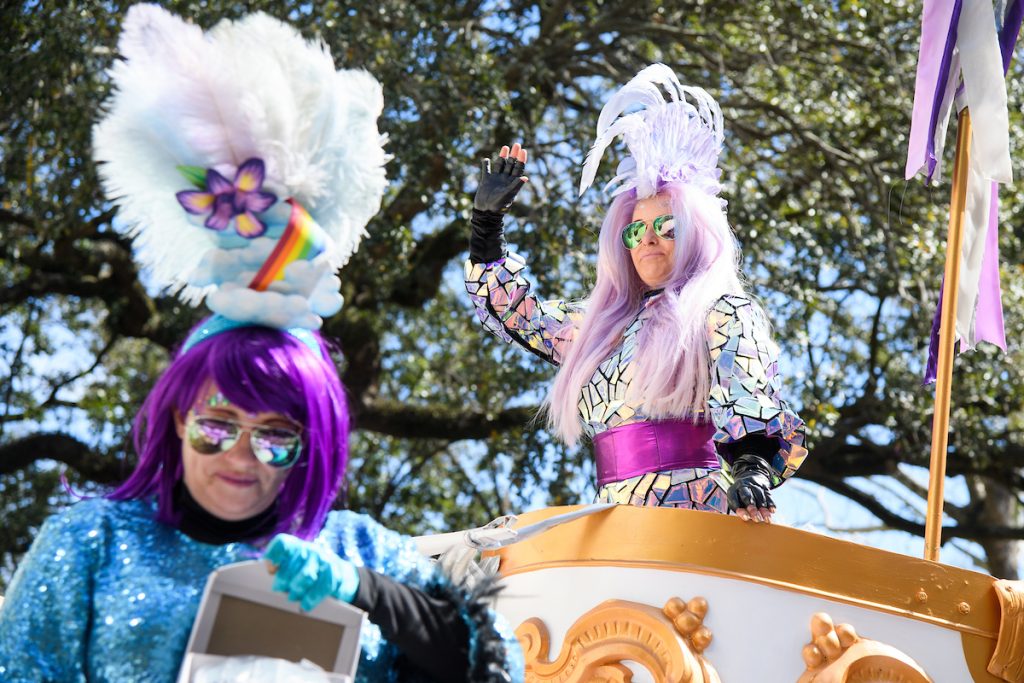 Photos: Krewe of Iris Soars To New Heights At Mardi Gras