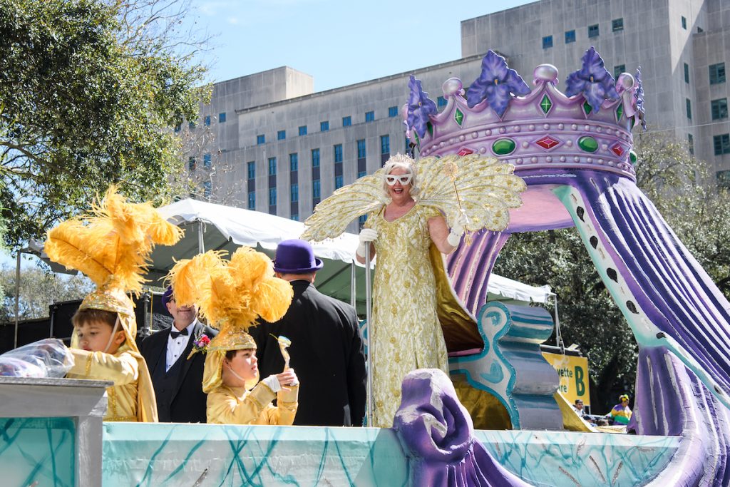 Photos: Krewe of Iris Soars To New Heights At Mardi Gras