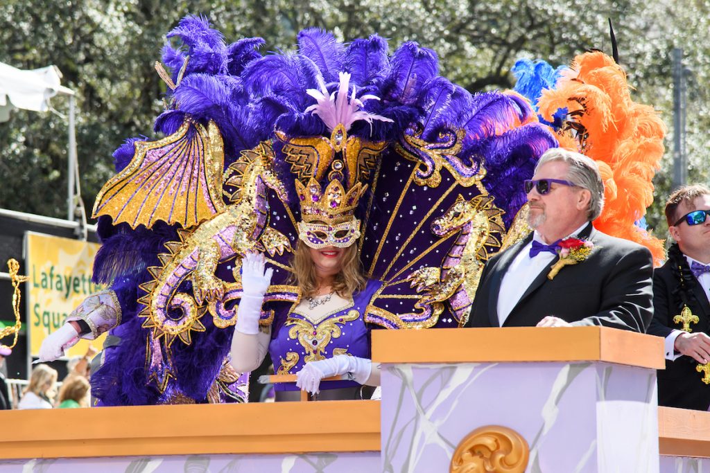 Photos: Krewe of Iris Soars To New Heights At Mardi Gras