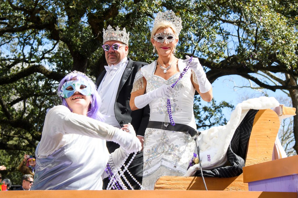 Photos: Krewe of Iris Soars To New Heights At Mardi Gras