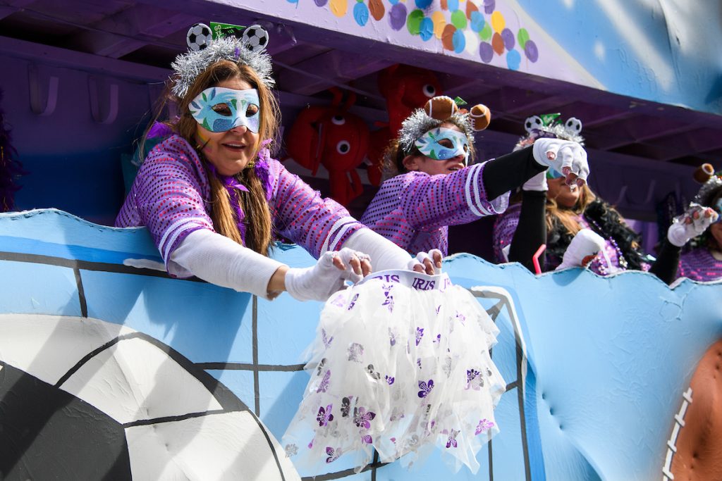 Photos: Krewe of Iris Soars To New Heights At Mardi Gras