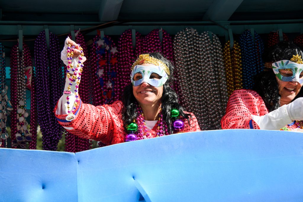 Photos: Krewe of Iris Soars To New Heights At Mardi Gras