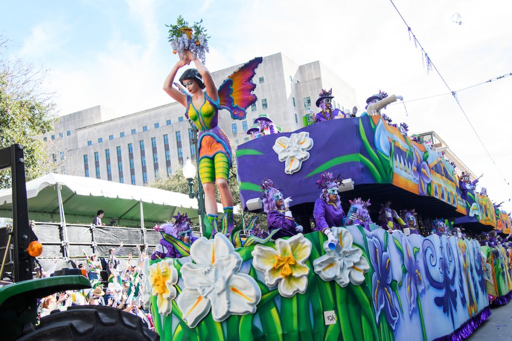 Photos: Krewe of Iris Soars To New Heights At Mardi Gras