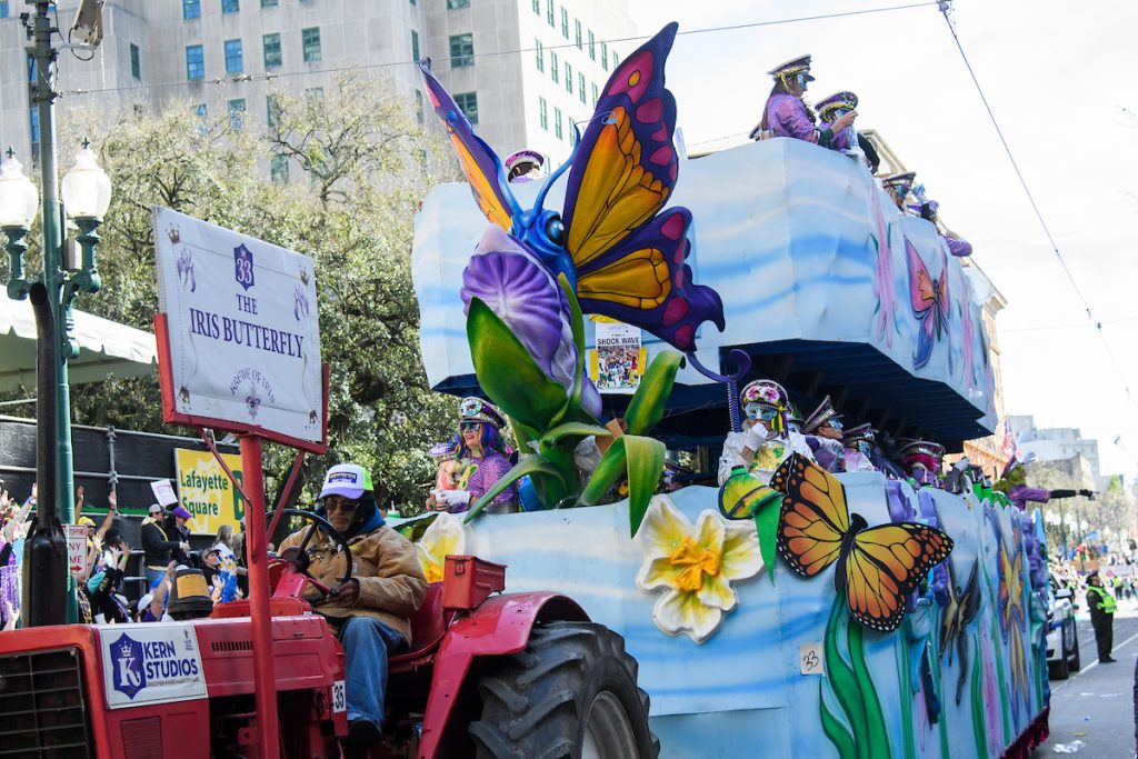 Photos: Krewe of Iris Soars To New Heights At Mardi Gras