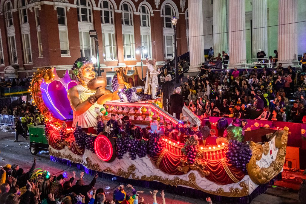 Photos: Krewe of Bacchus Rolled Through New Orleans