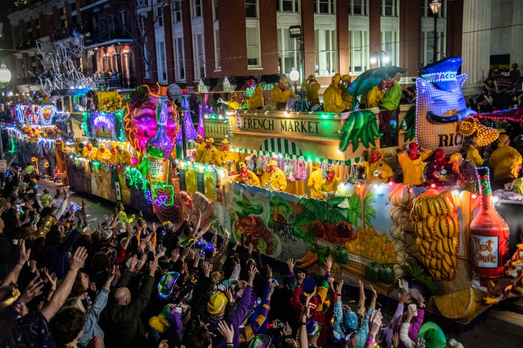 Photos: Krewe of Bacchus Rolled Through New Orleans