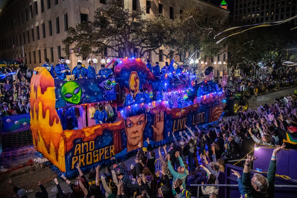 Photos: Krewe of Bacchus Rolled Through New Orleans