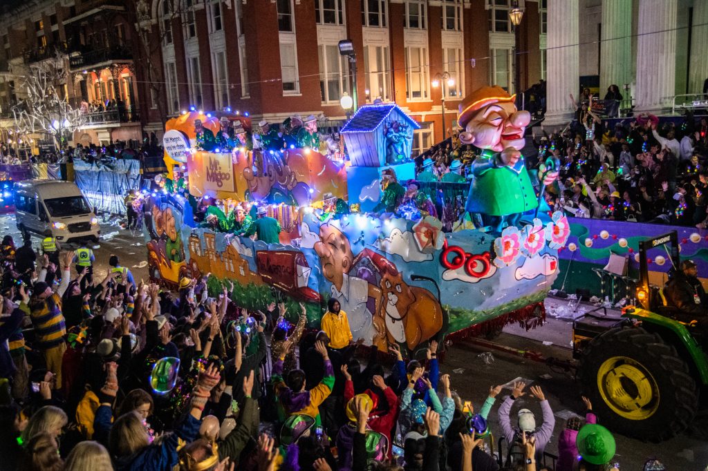 Parade Route - Krewe of Bacchus