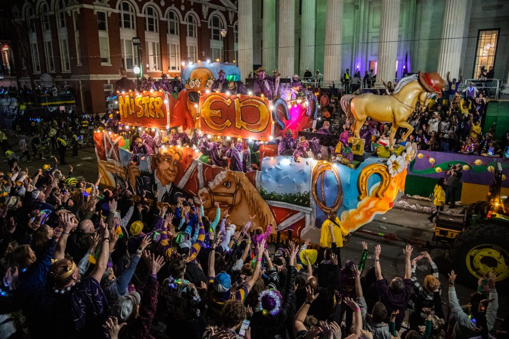 Photos: Krewe of Bacchus Rolled Through New Orleans