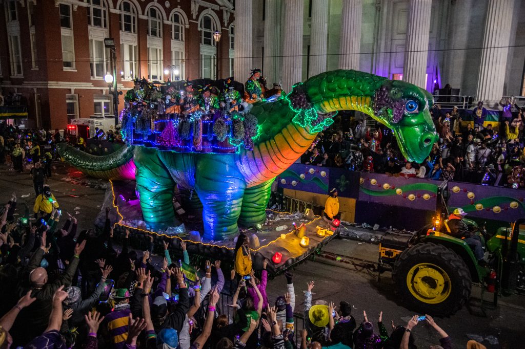 Photos: Krewe of Bacchus Rolled Through New Orleans