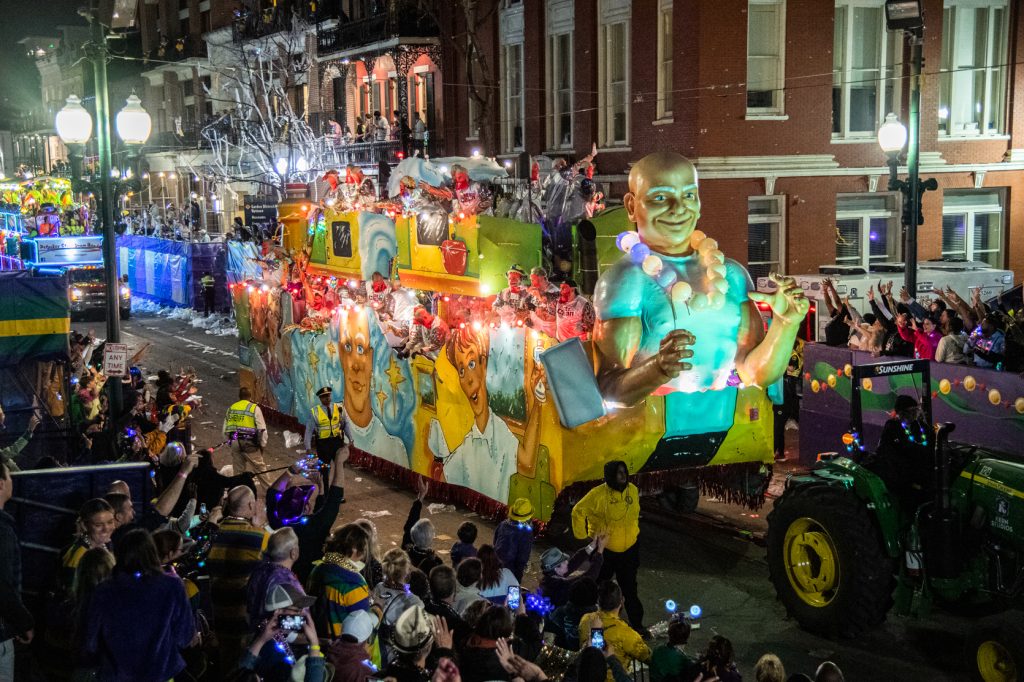 Parade Route - Krewe of Bacchus