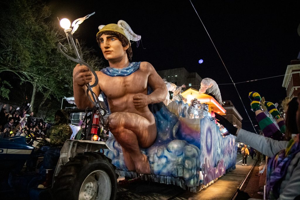 Photos Krewe of Hermes Parades for Mardi Gras in New Orleans