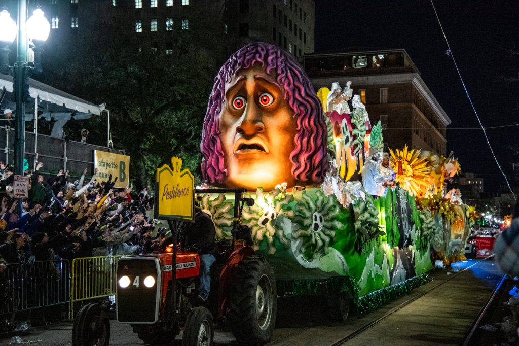 Photos: Krewe of Hermes Parades for Mardi Gras in New Orleans