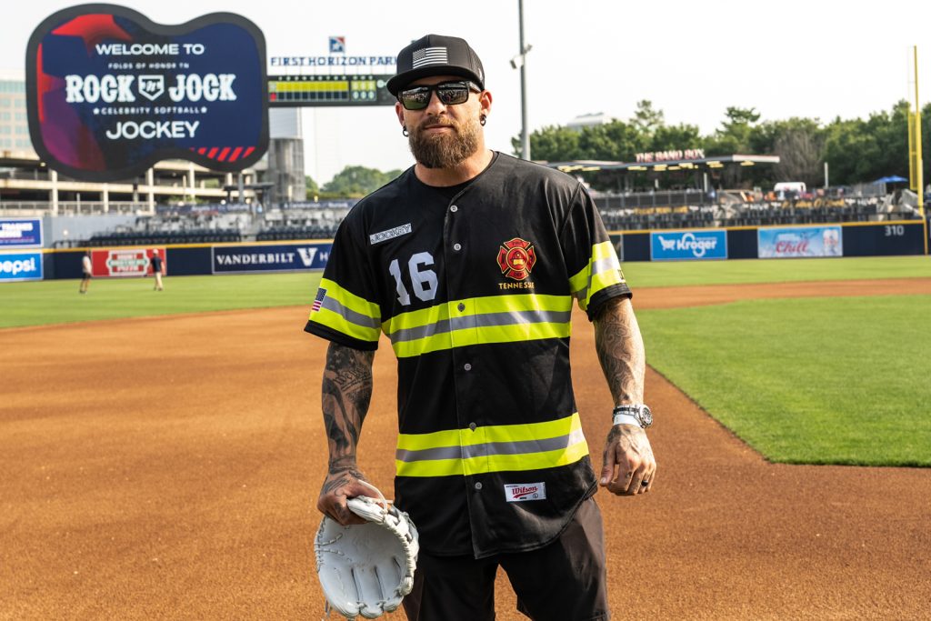 Jelly Roll And Riley Green Take Over Charity Softball Matchup