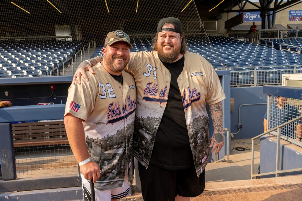 Jelly Roll And Riley Green Take Over Charity Softball Matchup