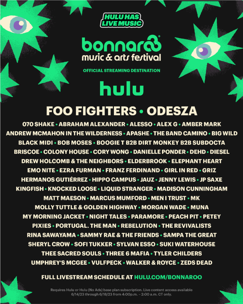 How to Watch Bonnaroo Streaming Live on HULU