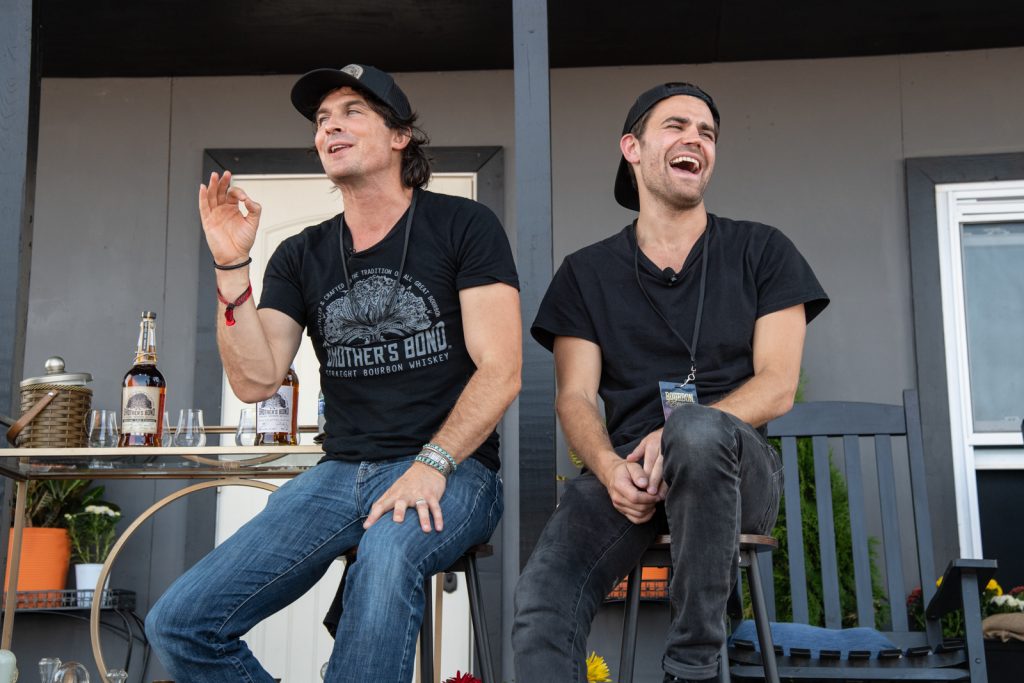 Ian Somerhalder And Paul Wesley Talk Lawrenceburg Indiana