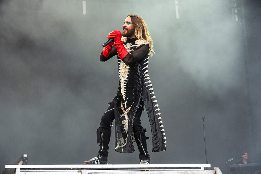 Jared Leto Leaps Into Lollapalooza With 30 Seconds To Mars