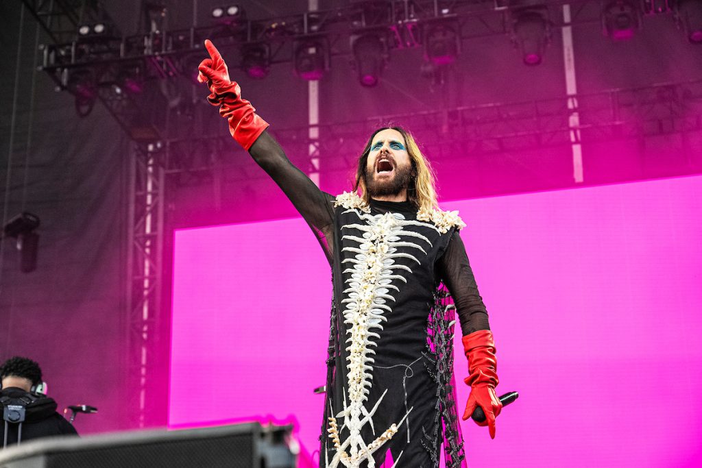 Jared Leto Leaps Into Lollapalooza With 30 Seconds To Mars