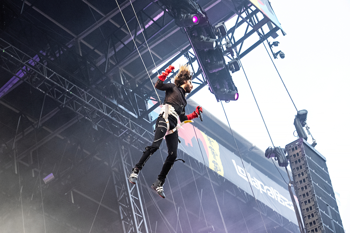 Lollapalooza Day 2: 30 Seconds to Mars reaches new heights