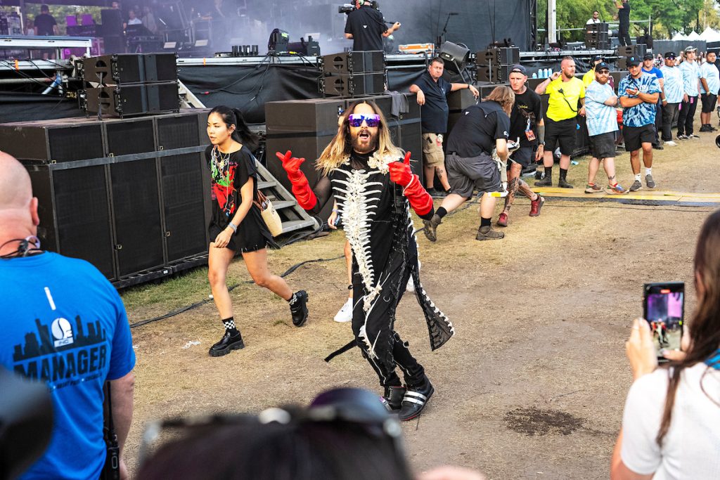 Jared Leto Leaps Into Lollapalooza With 30 Seconds To Mars