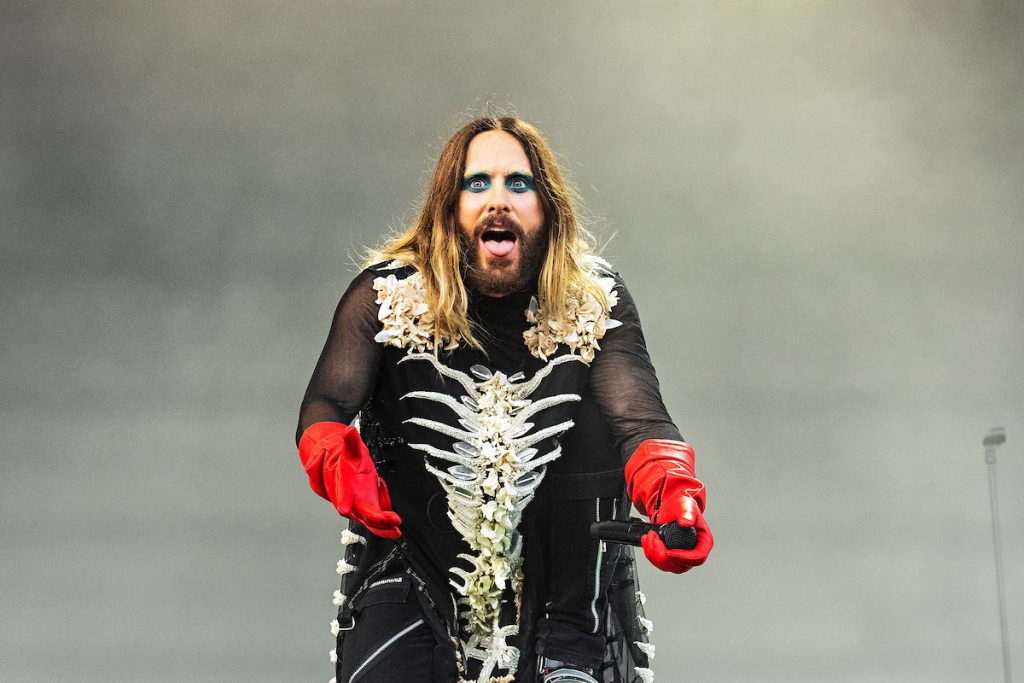 Jared Leto Leaps Into Lollapalooza With 30 Seconds To Mars