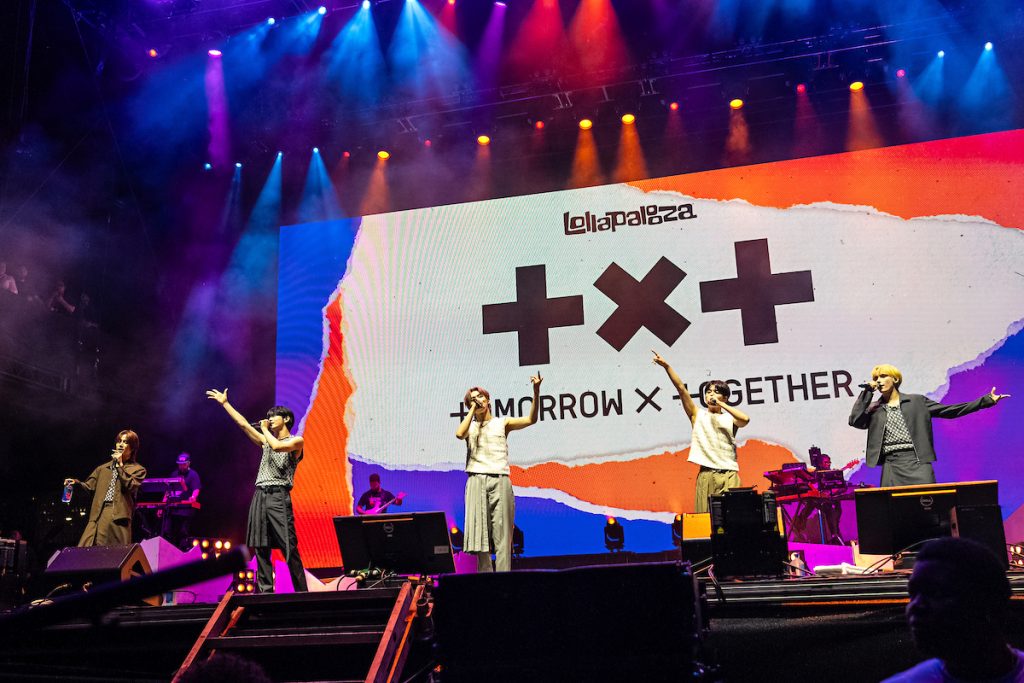 Tomorrow x Together Makes History At Lollapalooza