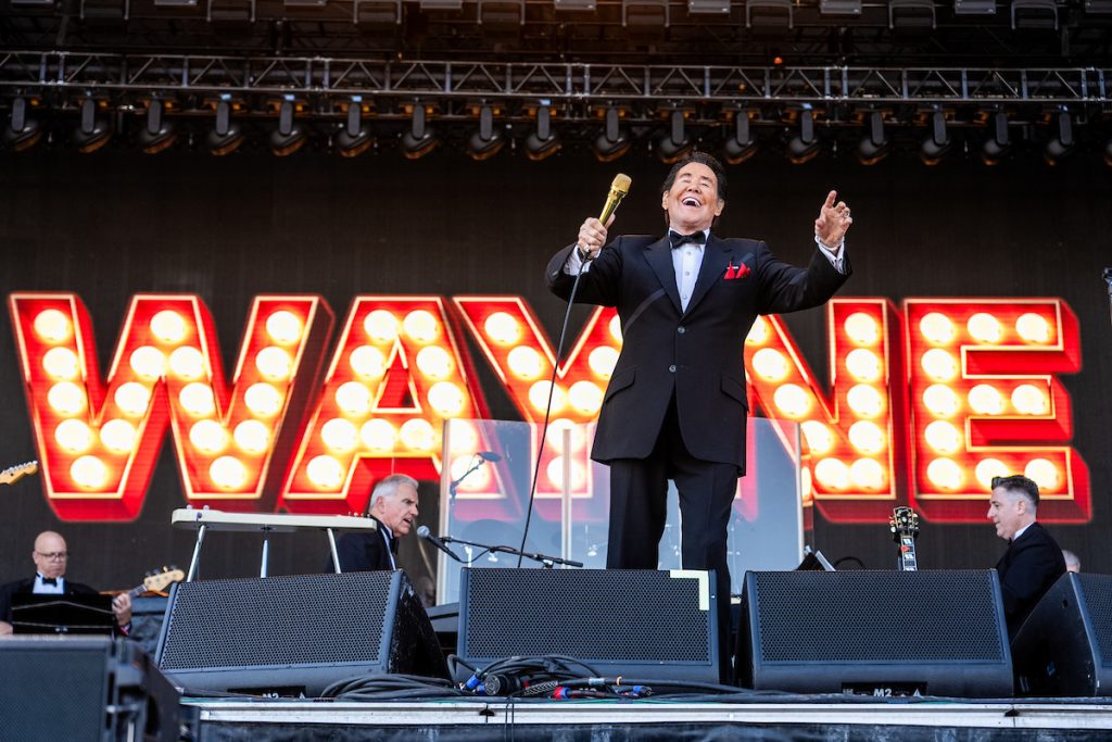 Wayne Newton Stole The Show At Bourbon And Beyond Friday