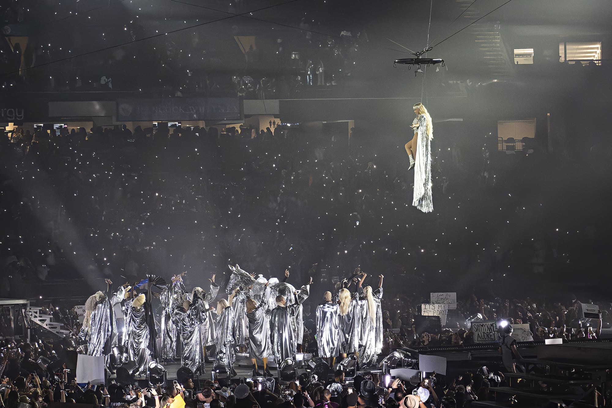 Beyonce Brings The Bling To Caesars Superdome In New Orleans