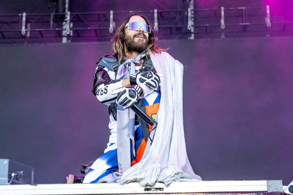 30 Seconds To Mars Makes Out Of This World Entrance At ACL