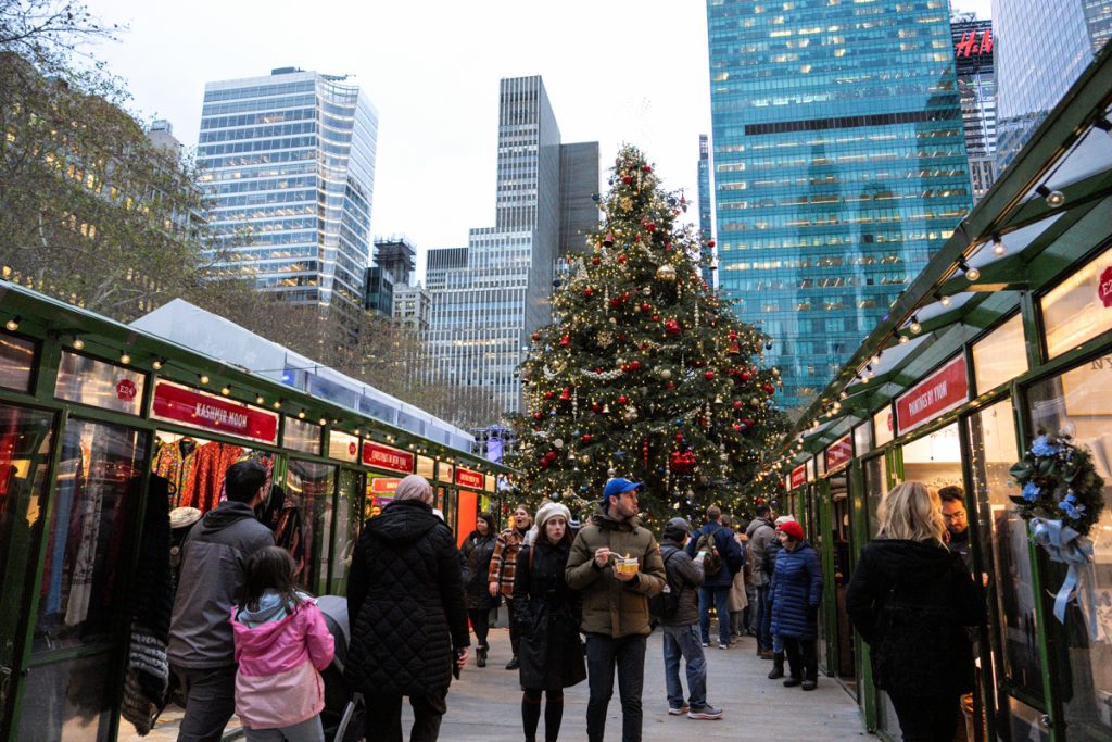 The Winter Village At Bryant Park Is Open In NYC