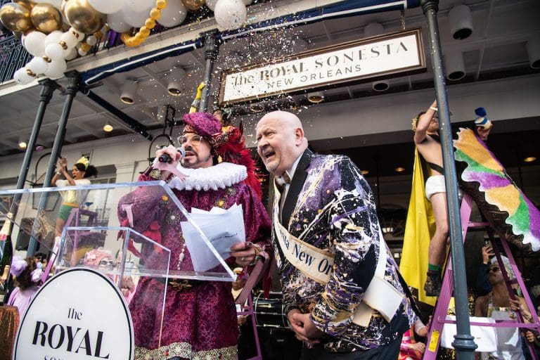 The Royal Sonesta New Orleans Will Celebrate 54th Annual Greasing of the Poles Next Friday The Royal Sonesta New Orleans Will Celebrate 54th Annual Greasing of the Poles Next Friday