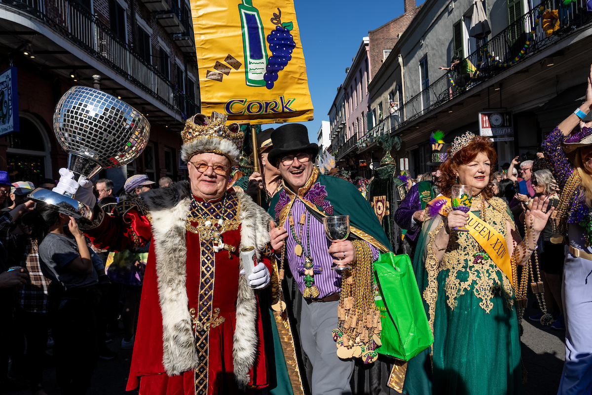 Krewe Of Cork French Quarter Parade
