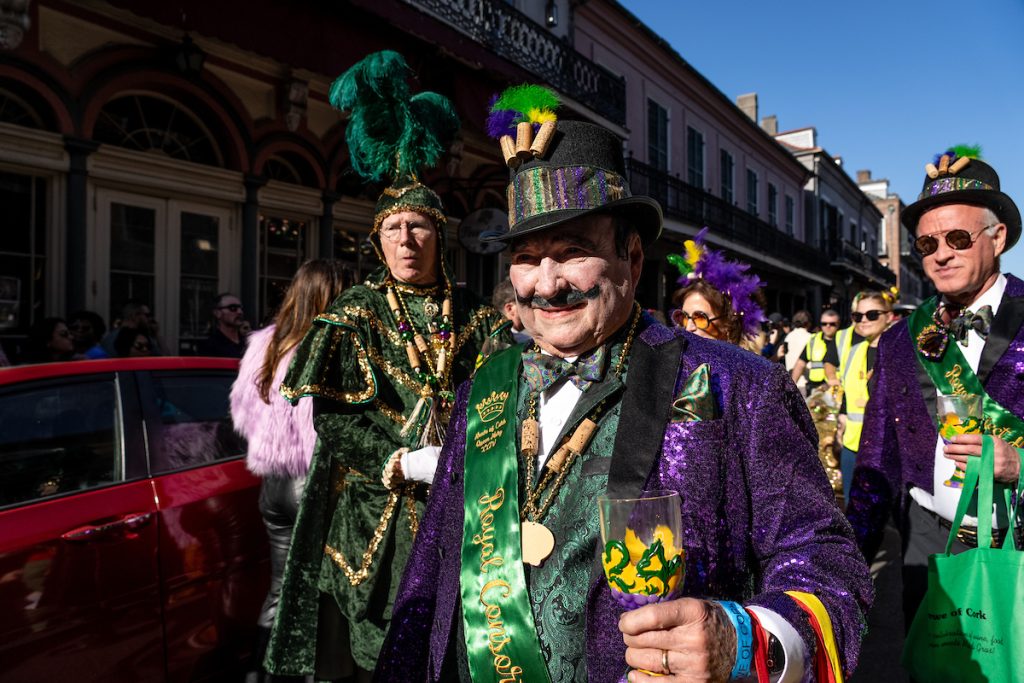 Krewe Of Cork French Quarter Parade
