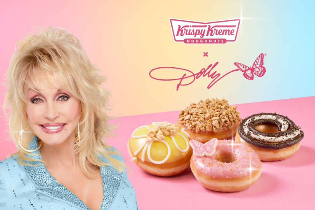 Krispy Kreme Partners With Dolly Parton 
