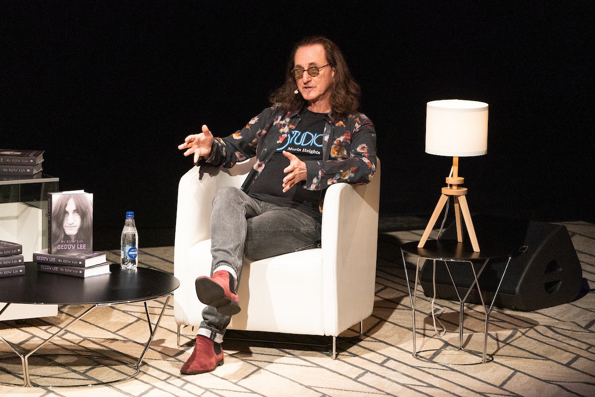 Geddy Lee Book Tour 2025