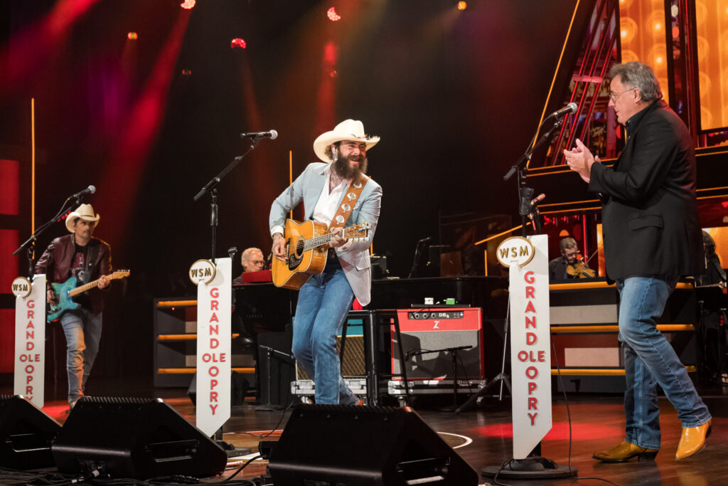 Post Malone And Friends Make His Opry Debut 