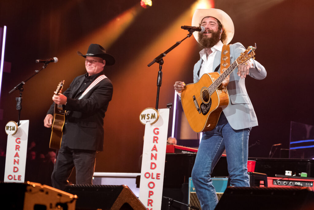 Post Malone And Friends Make His Opry Debut 