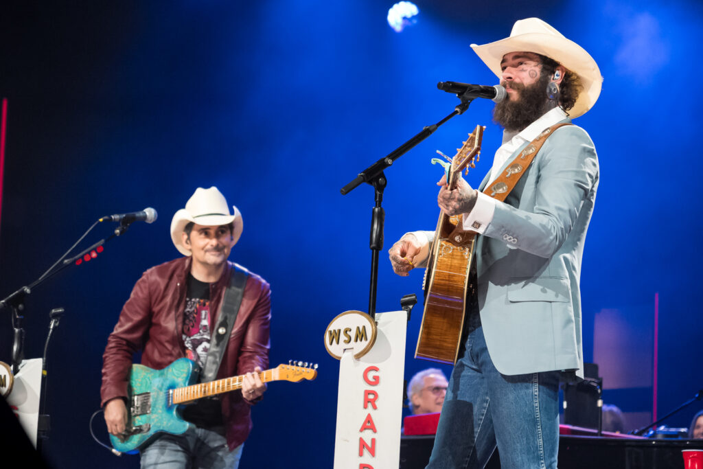 Post Malone And Friends Make His Opry Debut 