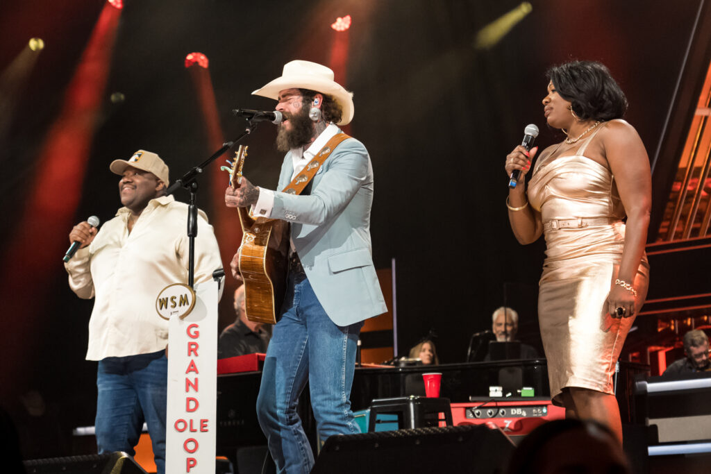 Post Malone And Friends Make His Opry Debut 