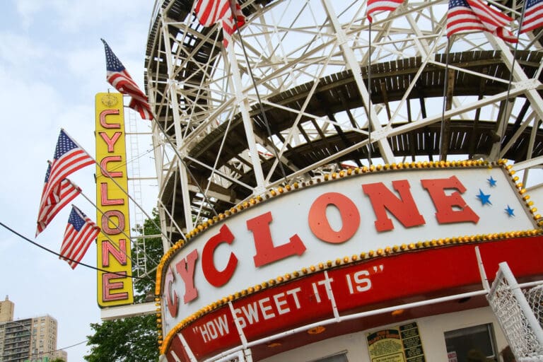 Luna Park’s Iconic Coney Island Cyclone Roller Coaster Reopens