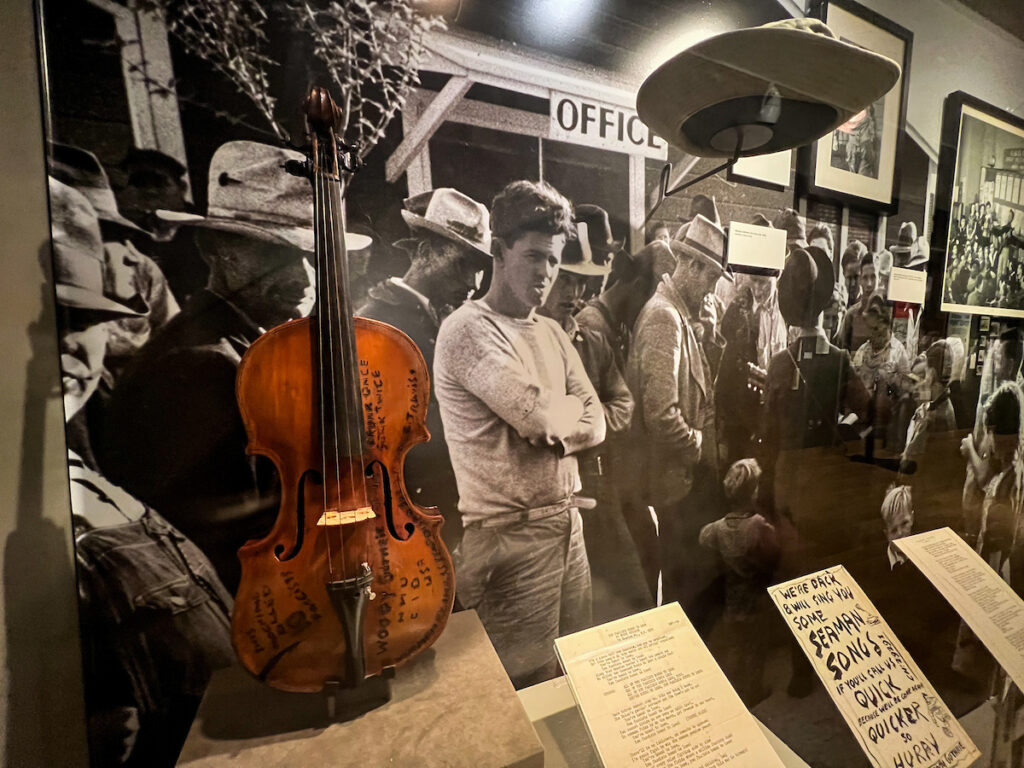 Inside The Woody Guthrie Center